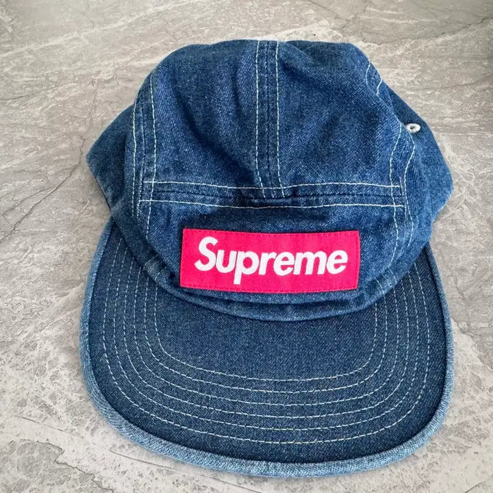[BUNJANG] Supreme Box Logo Camp Cap / 슈프림 박스로고 캠프캡