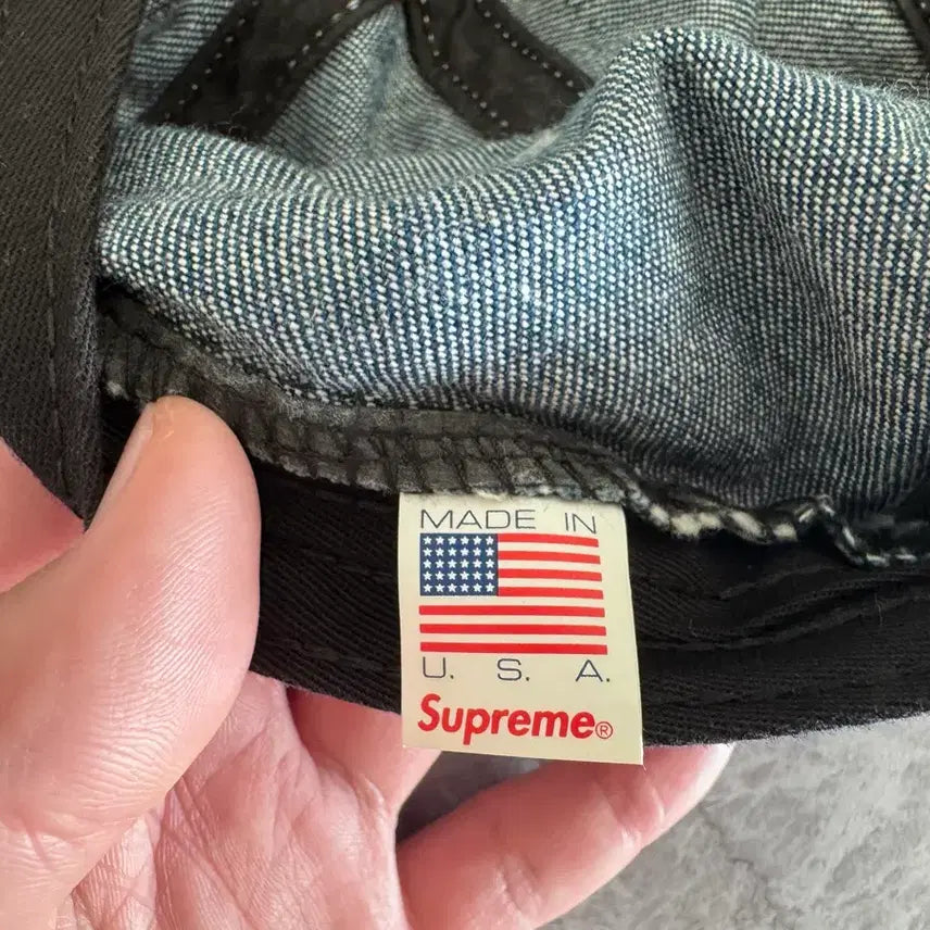 [BUNJANG] Supreme Box Logo Camp Cap / 슈프림 박스로고 캠프캡