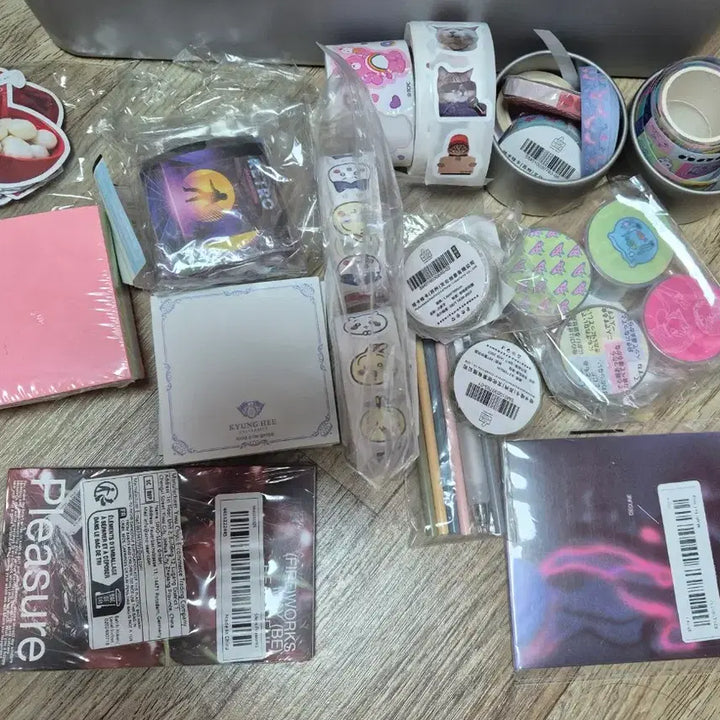 [BUNJANG] Assorted Stationery Set / 다꾸 스티커 마스킹테이프 엽서