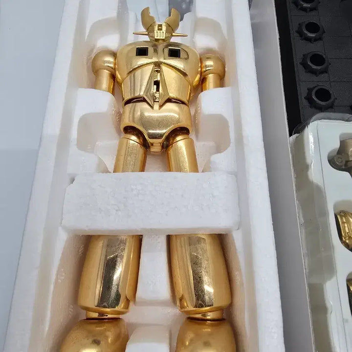 [BUNJANG] Bandai GX-01RG Gold Mazinger Z Figure / 반다이 초합금혼 gx-01rg 골드 마징가 제트
