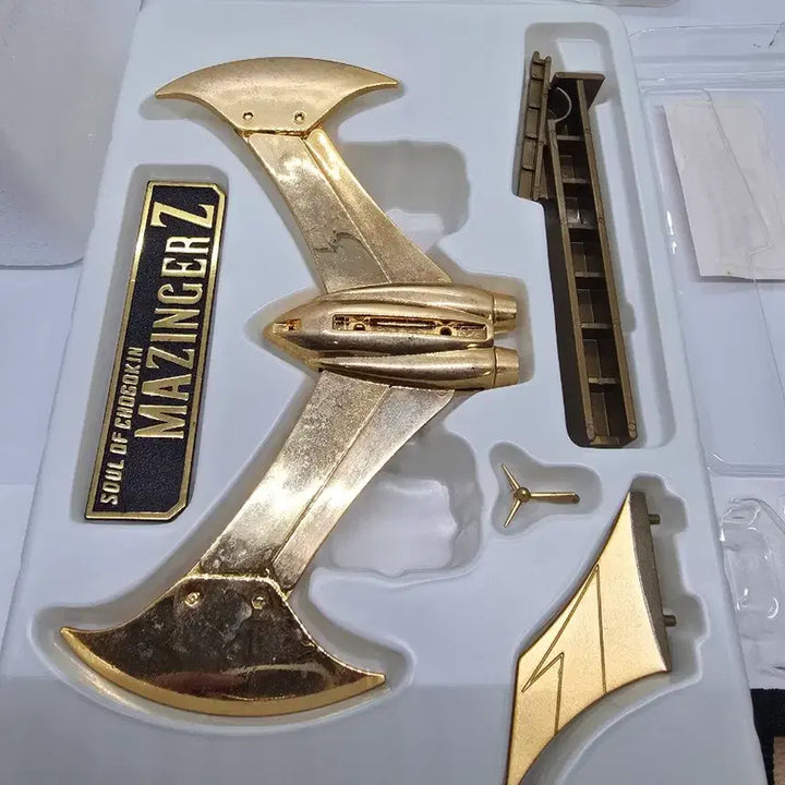 [BUNJANG] Bandai GX-01RG Gold Mazinger Z Figure / 반다이 초합금혼 gx-01rg 골드 마징가 제트