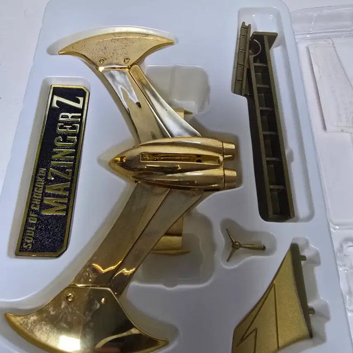 [BUNJANG] Bandai GX-01RG Gold Mazinger Z Figure / 반다이 초합금혼 gx-01rg 골드 마징가 제트