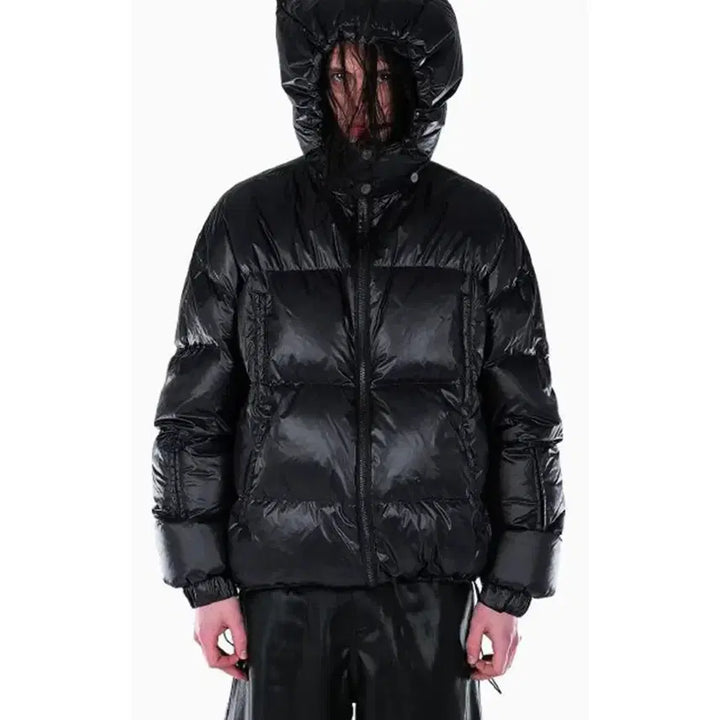 [BUNJANG] VAIN PUFFER JACKET Black Puffer Jacket / [M] VAIN PUFFER JACKET BLACK 베인 푸퍼 자켓