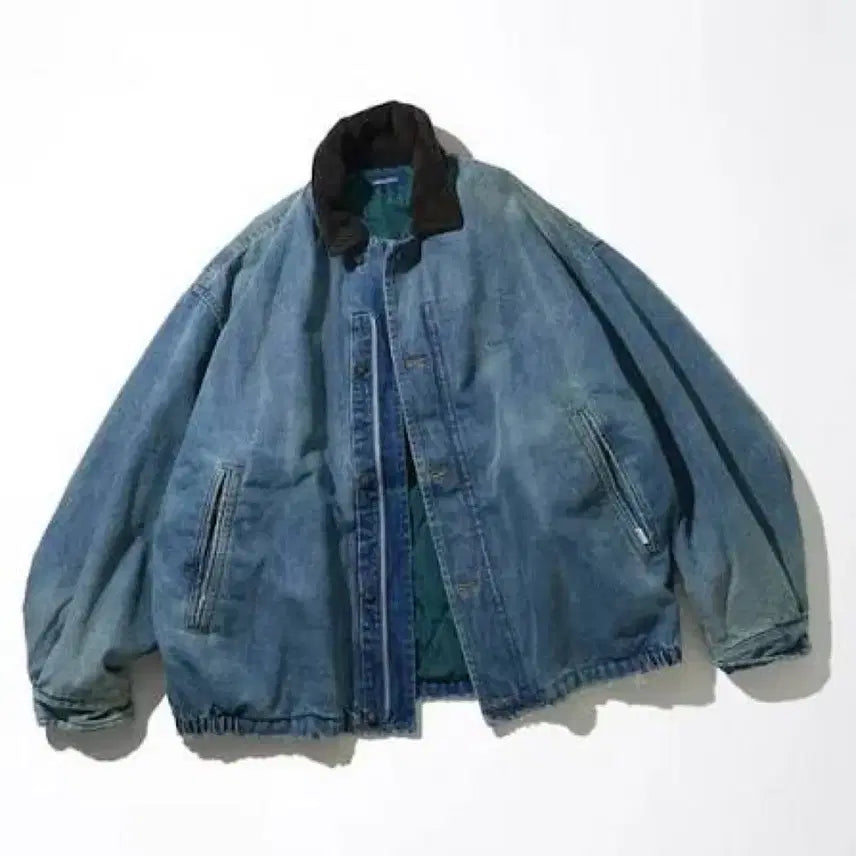 [BUNJANG] Nautica Denim Blouson Jacket / [L] JP 노티카 데님블루종자켓