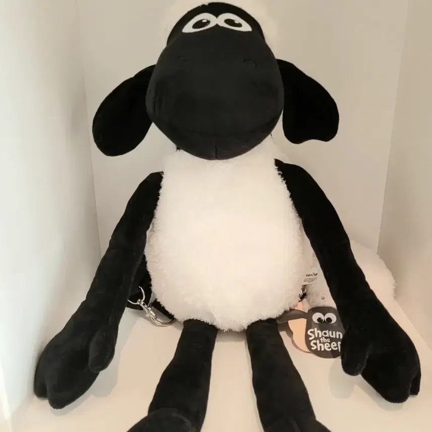 [BUNJANG] Wallace & Gromit Shaun The Sheep Backpack Plush / 월레스와 그로밋 숀더쉽 가방 인형 백팩 양 인형 가방