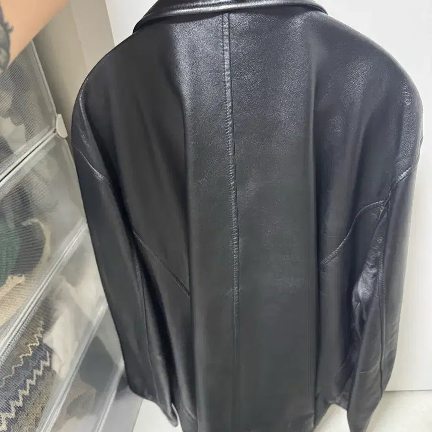 [BUNJANG] Zara Leather Shirt and Jacket Bundle Set / 자라 가죽셔츠 가죽자켓 보세 빈티지