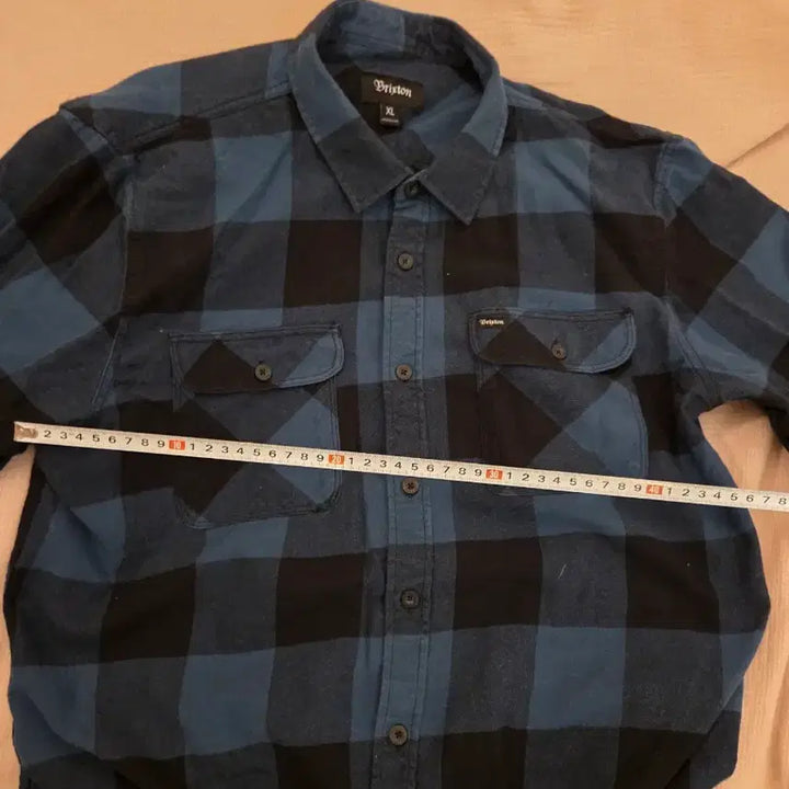 [BUNJANG] Brixton Checkered Shirt XL / 브릭스톤 체크 셔츠 XL
