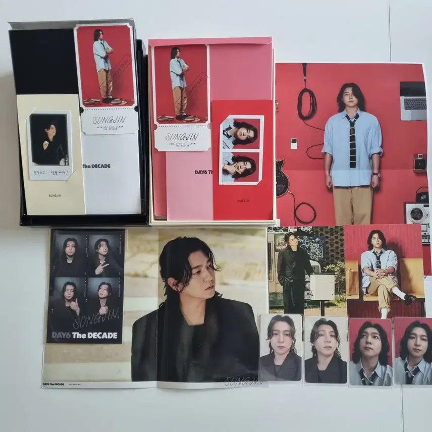 [BUNJANG] DAY6 The Decade Album Dice/City Sungjin Full Set / DAY6 데이식스 더데케이드 개봉 앨범 다이스/시티 성진 풀 세트