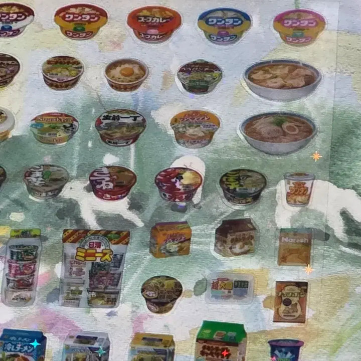 [BUNJANG] Y2K Assorted Stickers Set / y2k 다꾸 다마고치 마메치 리락쿠마 키티 일본 음식 스티커 실바니안