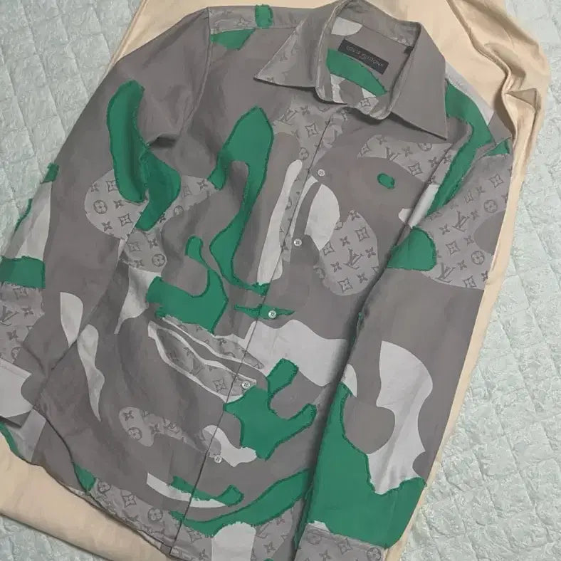 [BUNJANG] Louis Vuitton Superkid Shirt Jacket / 한정판 정품 루이비통 슈퍼키드 셔츠 자켓