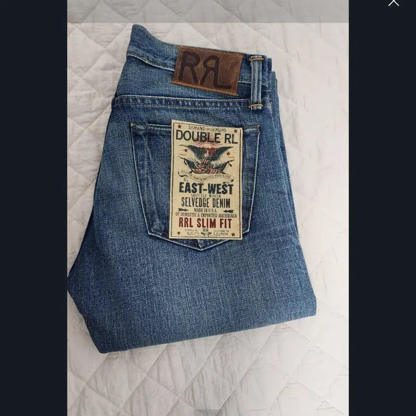 [BUNJANG] RRL Hillsview Selvedge Jean / rrl 슬림핏 힐스뷰 셀비지 진 30/30