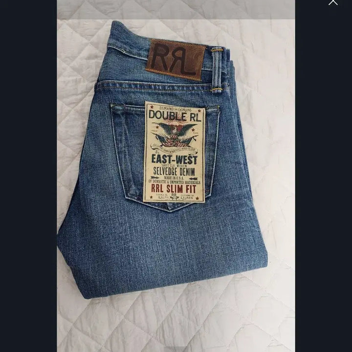 [BUNJANG] RRL Hillsview Selvedge Jean / rrl 슬림핏 힐스뷰 셀비지 진 30/30