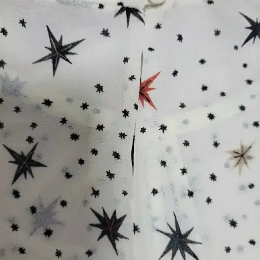 [BUNJANG] List Stella Keyhole Neck Print Blouse / 급처새상품!LIST리스트 생로랑느낌 스텔라키홀넥 프린트블라우스 레니본st