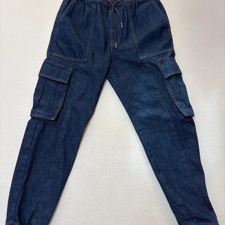 [BUNJANG] Juun.J Denim Cargo Pants / 준지(콘밀데님)카고팬츠