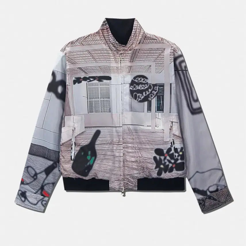 [BUNJANG] Anytime Loric Reversible Harrington Jacket M / 애니타임로릭 리버시블 해링턴 자켓 M