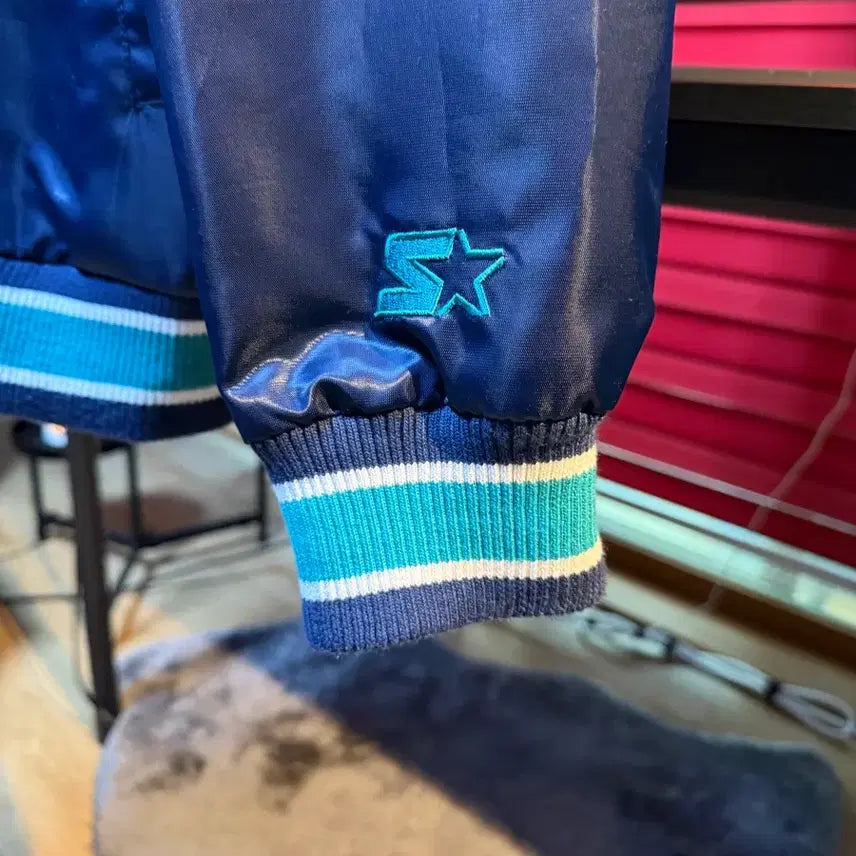 [BUNJANG] Seattle Mariners Starter Varsity Jacket (105 / Oversized) / 스타터 MLB 시애틀 매리너스 바시티 자켓 (105 / 오버핏 / A급)