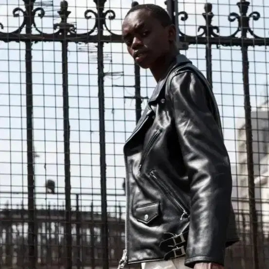 [BUNJANG] Diafvine Leo 3 Double Rider Jacket (Lambskin) / 디아프바인 레오3 더블라이더 자켓(램스킨)