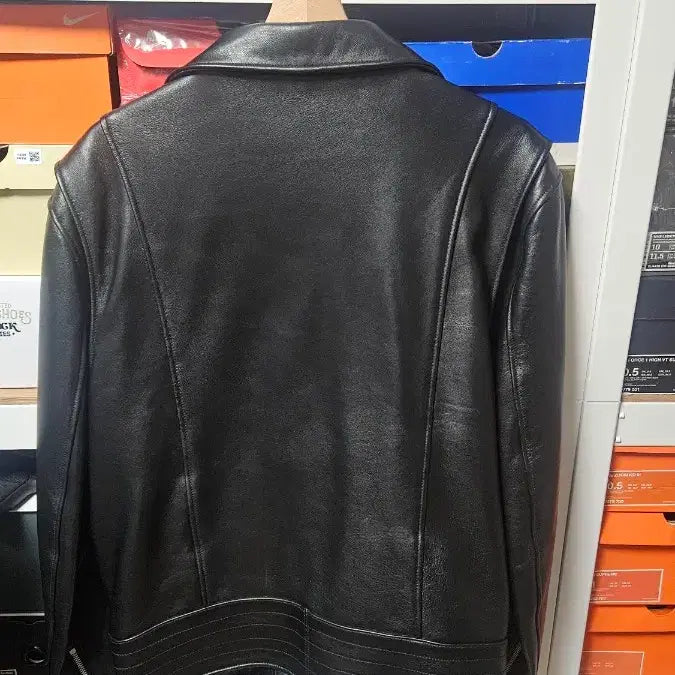 [BUNJANG] Diafvine Leo 3 Double Rider Jacket (Lambskin) / 디아프바인 레오3 더블라이더 자켓(램스킨)