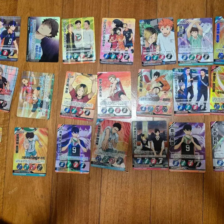 [BUNJANG] Haikyuu Rare Trading Cards Bundle Set / 하이큐 바보카 레어