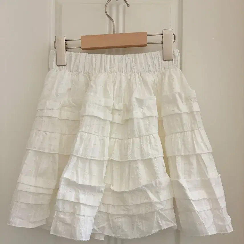 [BUNJANG] 3-Tier Frill Mini Skirt / [새상품] 3단 프릴 미니스커트