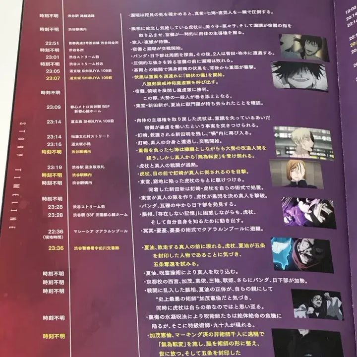 [BUNJANG] Jujutsu Kaisen Visual Board & Memorial Book Bundle Set / 주술회전 사멸회유 비주얼보드,메모리얼북 일괄