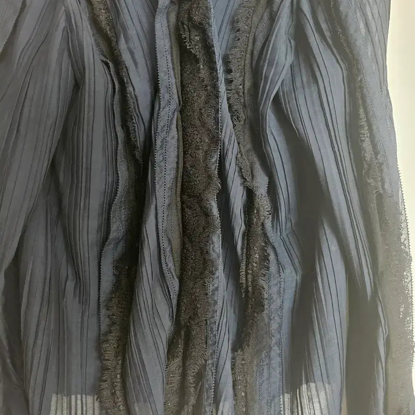 [BUNJANG] Missa Lace Jacket Blouse / 미샤 레이스 자켓형 블라우스  사이즈66