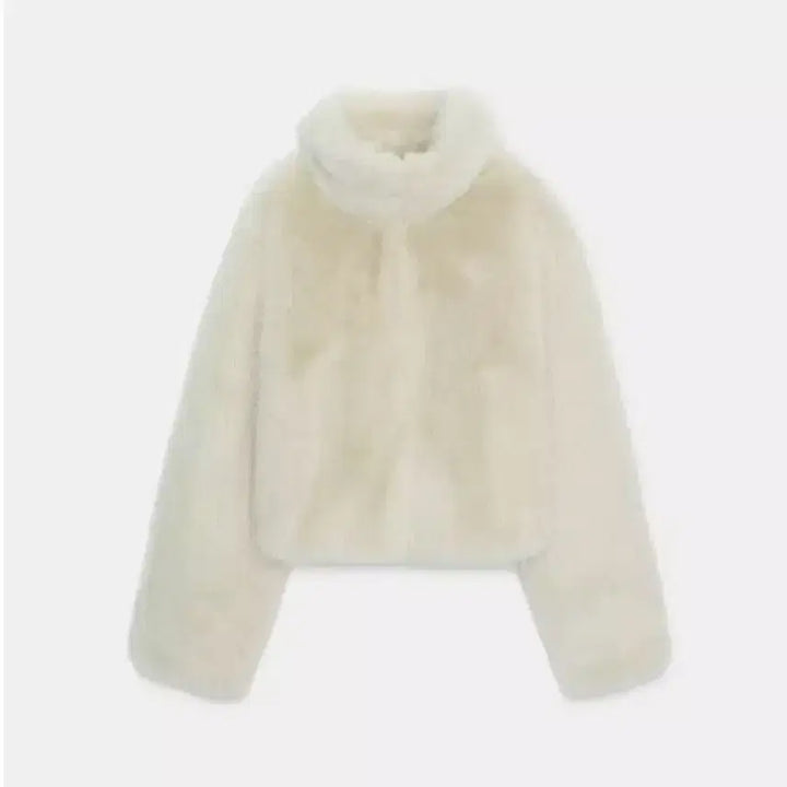 [BUNJANG] ZARA Short Fur Coat L / 자라 숏 퍼 코트 L