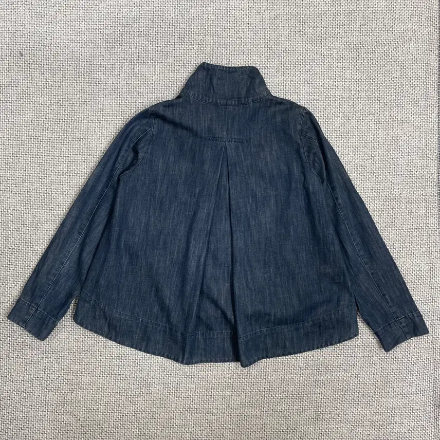 [BUNJANG] A-Line Pocket Denim Jacket / [여성상의] A라인 포켓 청자켓 데님자켓