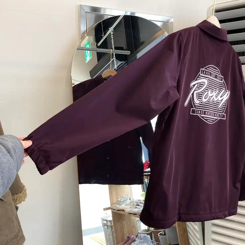 [BUNJANG] Roxy Jacket M / 록시 트러커자켓 코치자켓 M(95) Roxy Jacket