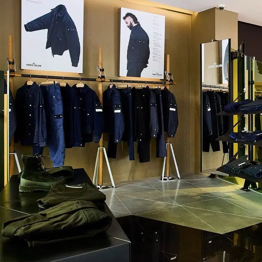 [BUNJANG] Stone Island Denim Research Indigo Vest M / 스톤아일랜드 데님 리서치 인디고 조끼 M(100) 새상품