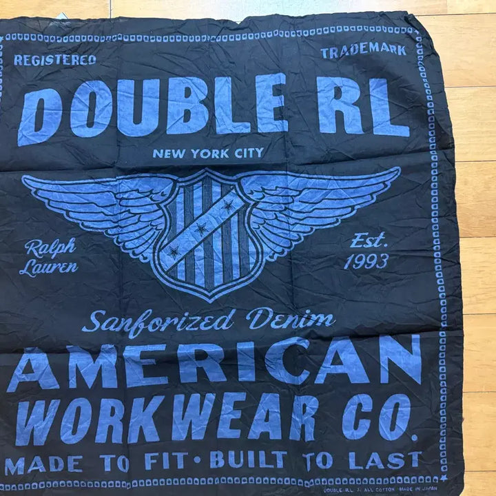 [BUNJANG] RRL American Workwear Co. Union Bandana / (새제품)RRL "American Workwear Co." 유니온 반다나