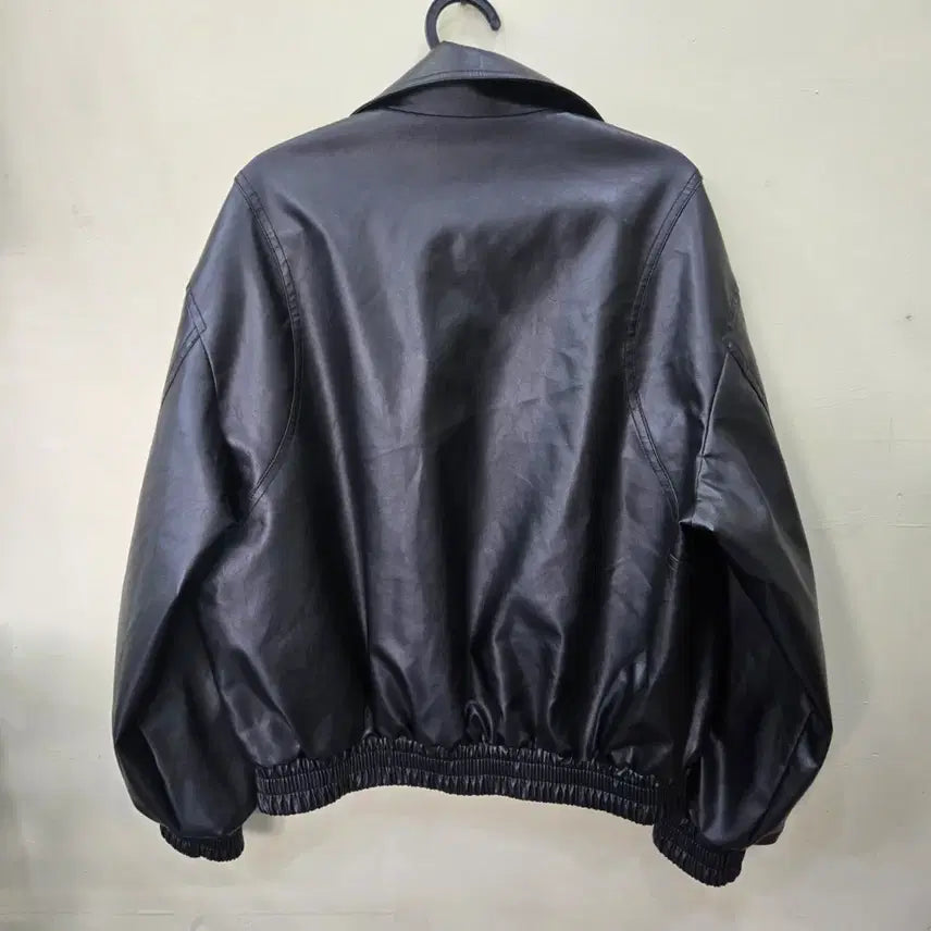 [BUNJANG] [M] THEY 인시전 비건레더 카라 자켓 (블랙) / [M] THEY 인시전 비건레더 카라 자켓 (블랙)