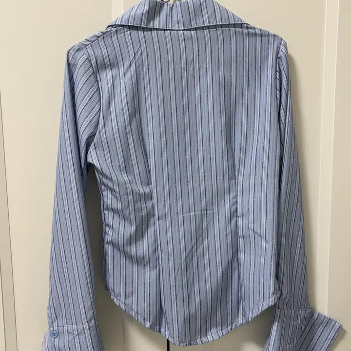 [BUNJANG] GeekChic Vertical Stripe Shirt / 긱시크 세로  스트라이프 셔츠 (새상품