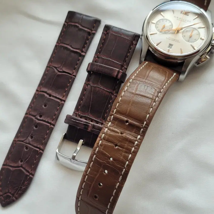 [BUNJANG] Hamilton Jazzmaster Chronograph Automatic Silver Watch / 해밀턴 재즈마스터 크로노그래프 오토매틱 실버