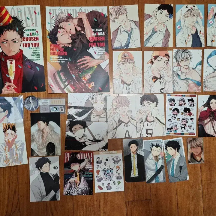 [BUNJANG] Haikyuu Bokuto Akaashi Unofficial Goods / 하이큐 후쿠로다니 보쿠토 아카아시 비공굿 일괄