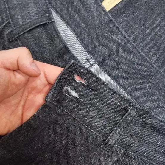 [BUNJANG] Another Office Santiago Denim 22ss Black Size 1 / 어나더오피스 산티아고 데님 22ss 블랙 1사이즈팔아요