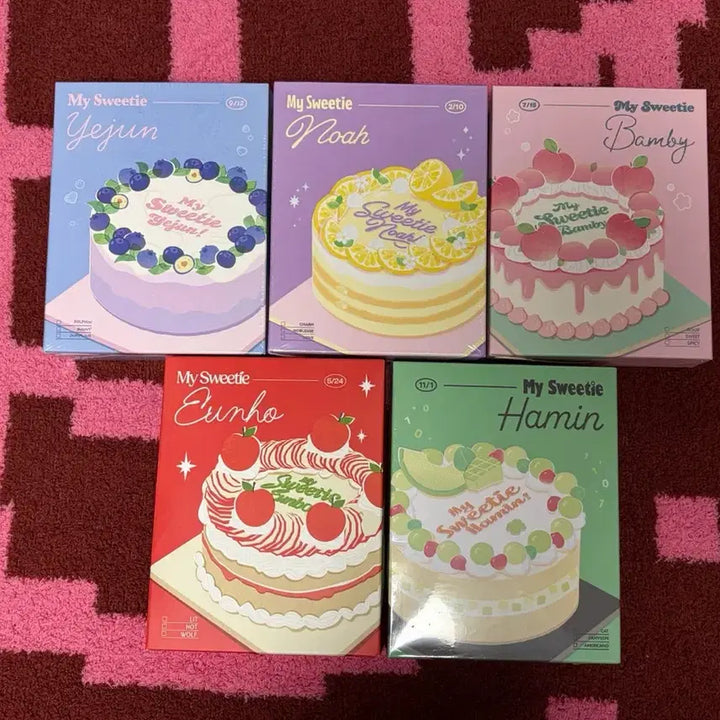 [BUNJANG] PLAVE Birthday Party Event Bundle Set / 플레이브 생일키트 예준 노아 밤비 은호 하민 일괄 양도