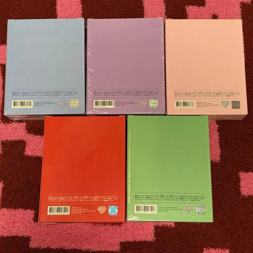 [BUNJANG] PLAVE Birthday Party Event Bundle Set / 플레이브 생일키트 예준 노아 밤비 은호 하민 일괄 양도
