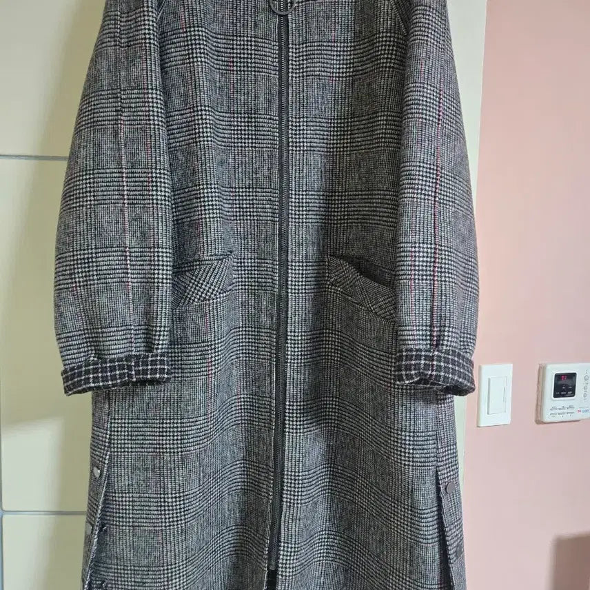 [BUNJANG] T-Lren Wool Blend Flight Coat / 티랜 순모항공코트