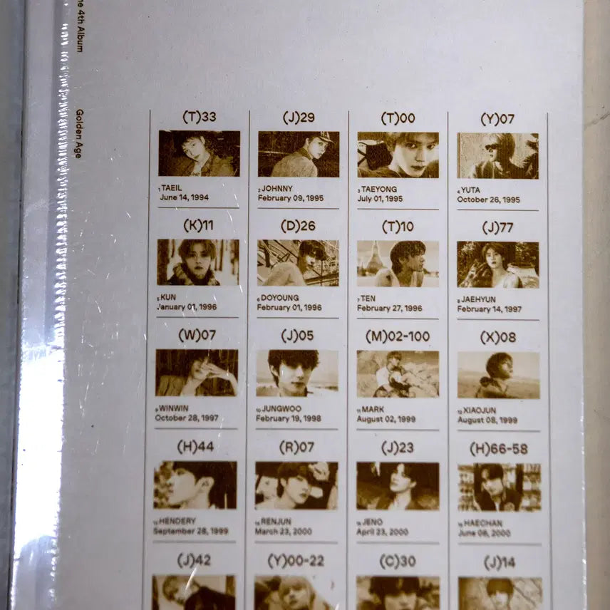 [SOLD OUT] NCT 골든에이지 golden age 미개봉