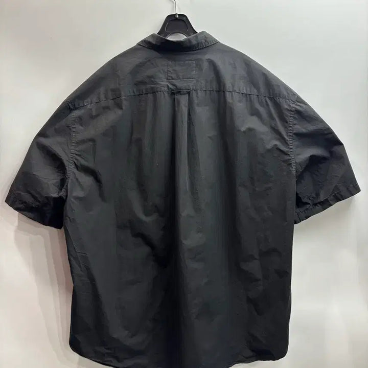 [BUNJANG] POTTERY Comfort Short Sleeve Cotton Linen Shirt - Black / [4] 포터리 컴포트 숏슬리브 코튼 린넨 셔츠 블랙 8.9