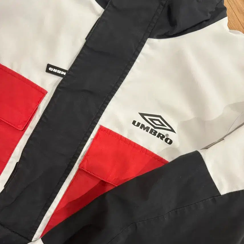 [BUNJANG] Umbro Color Block Pocket Anorak Jacket / 엄브로 컬러블록 포켓 아노락 자켓