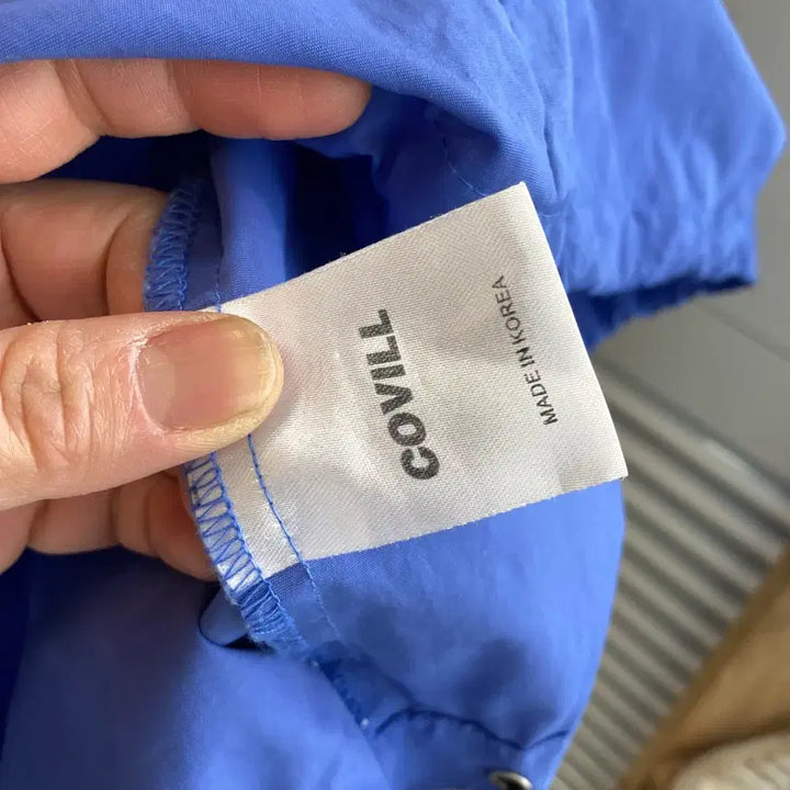 [BUNJANG] COVILL Windbreaker Jacket / 빅사이즈 COVILL 브이넥 바람막이 Windbreaker