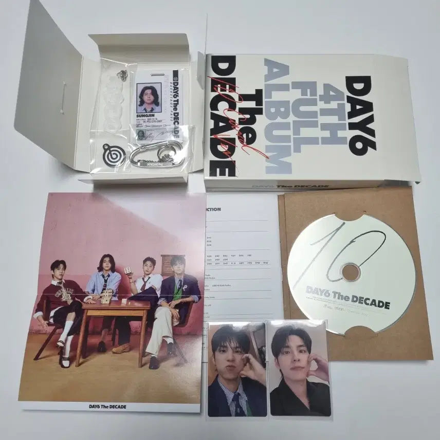 [BUNJANG] Day6 The Decade ID Card Version Album Wonpil Set / 데이식스 the decade 더데케이드 id card 버전 앨범 원필세트