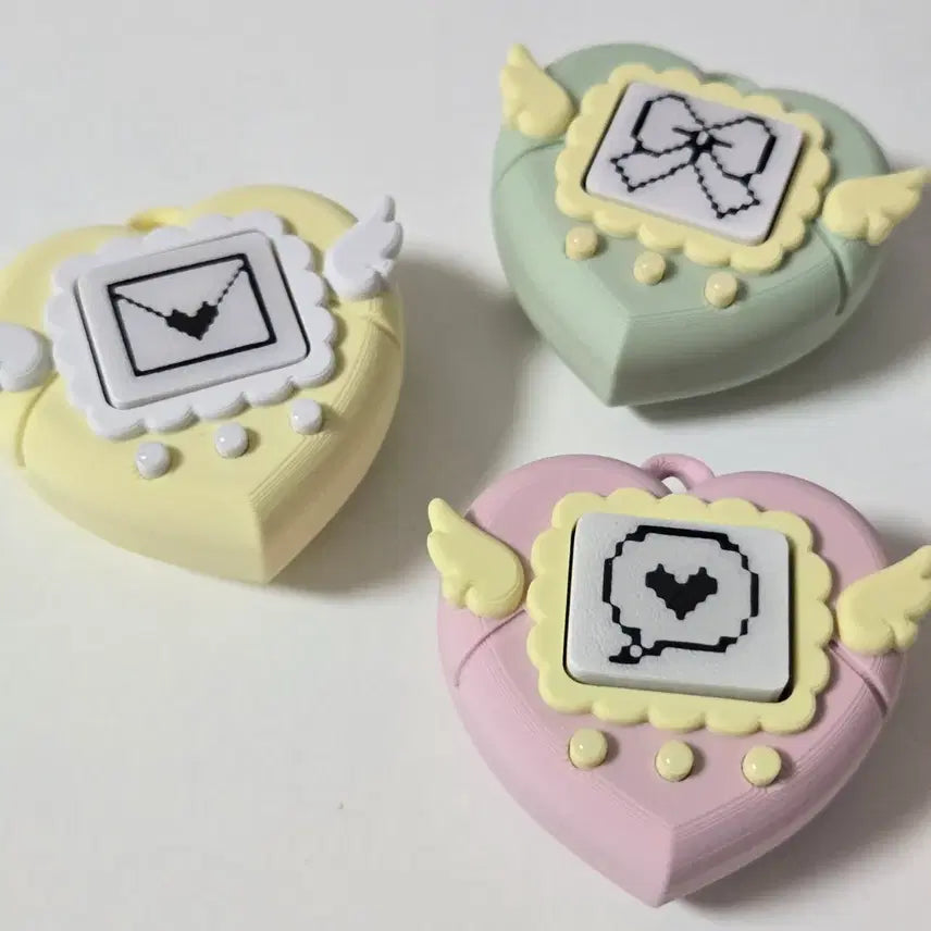 [SOLD OUT] 파스텔 하트 다마고치 클리커