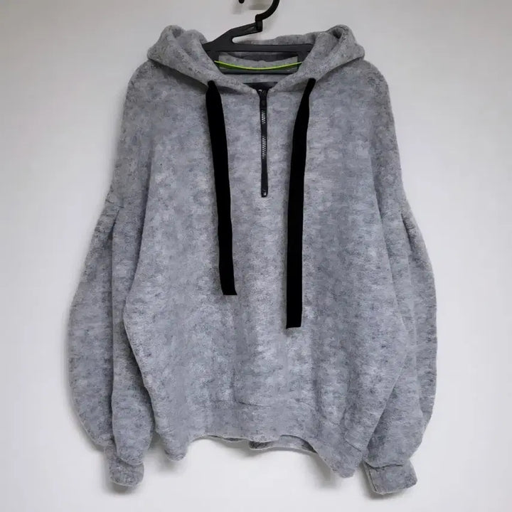 [BUNJANG] Hooded Half-Zip Top / 후드반집업