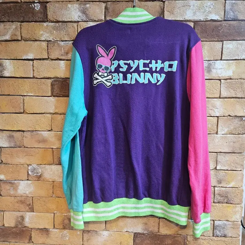 [BUNJANG] Psycho Bunny Varsity Jacket L / 일본 Psycho Bunny 바시티 자켓 L