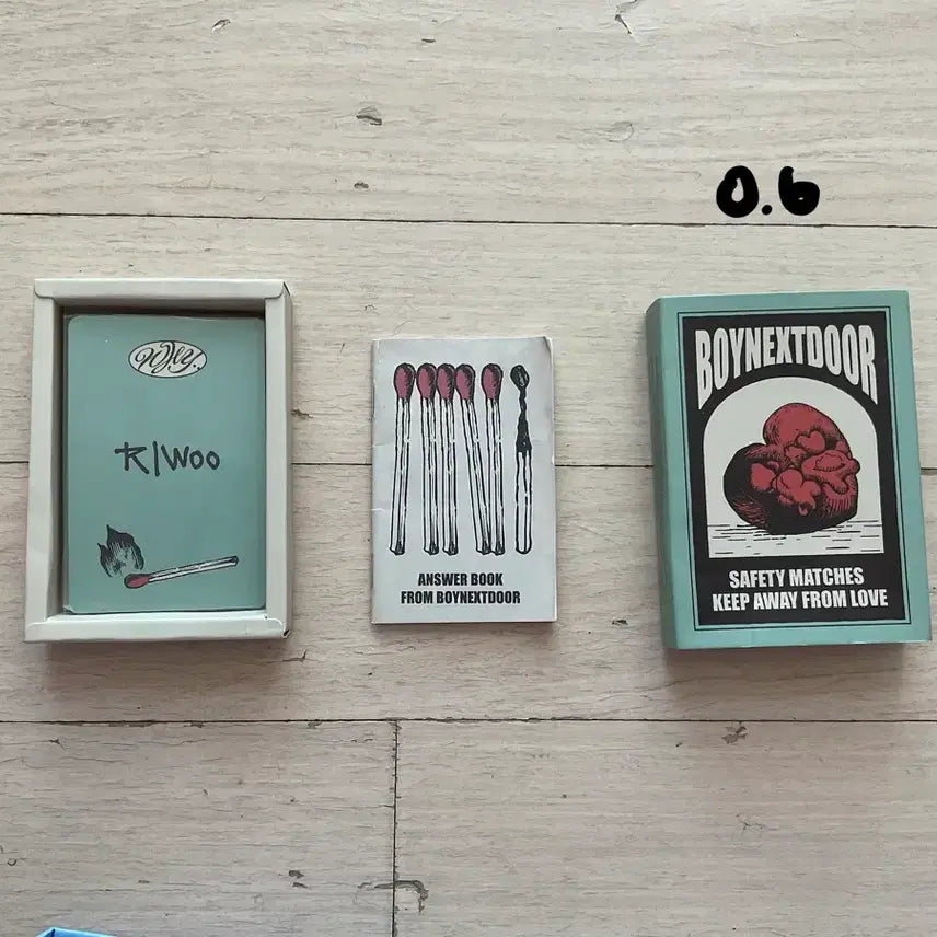[BUNJANG] BOYNEXTDOOR Sungnyang + Answer Book + Photocard / 보이넥스트도어 성냥 + 앤서북 + 포토카드