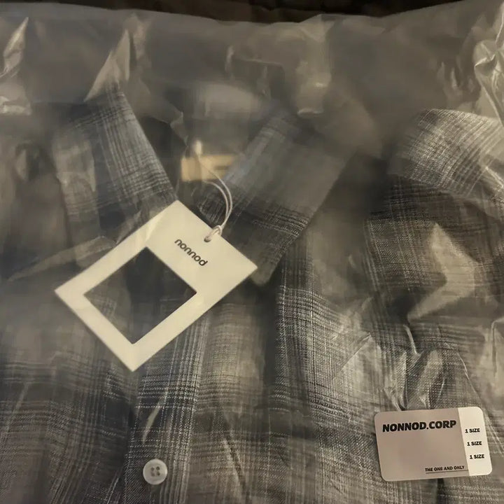 [BUNJANG] Nonode Flexible String Check Shirt Japanese Linen Blue / [1] 논노드 플렉서블 스트링 체크 셔츠 재패니즈 린넨 블루