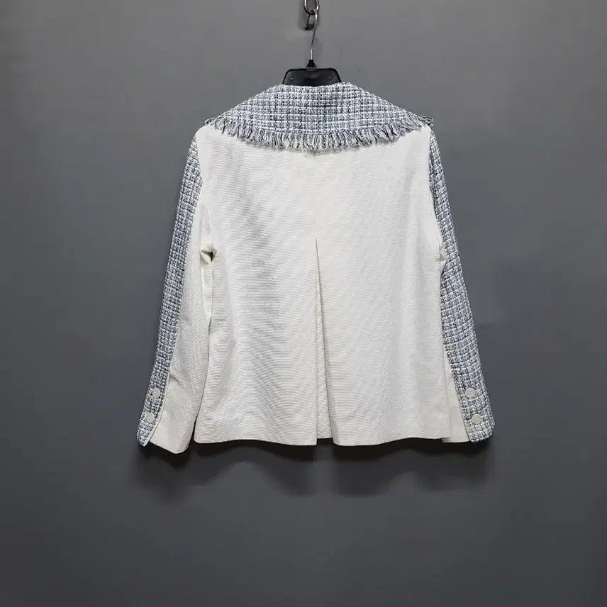 [BUNJANG] Color Block Tweed Jacket / 배색 트위드 자켓